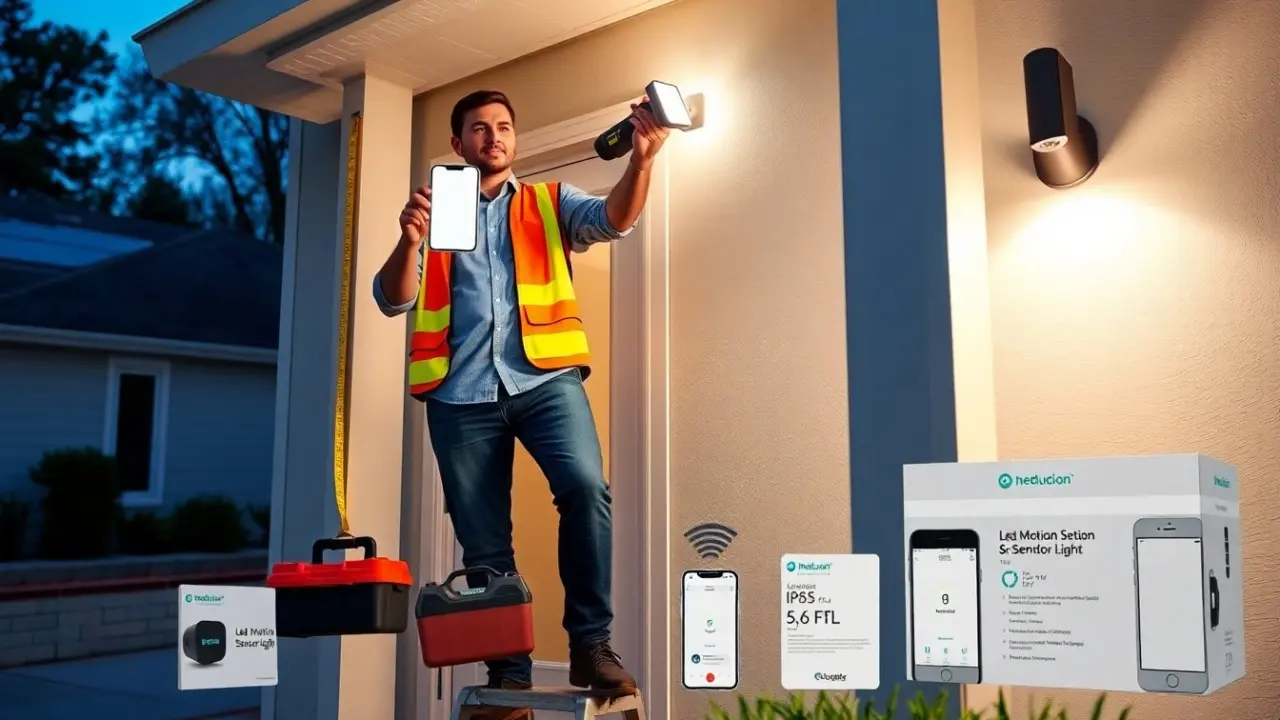 led motion sensor light