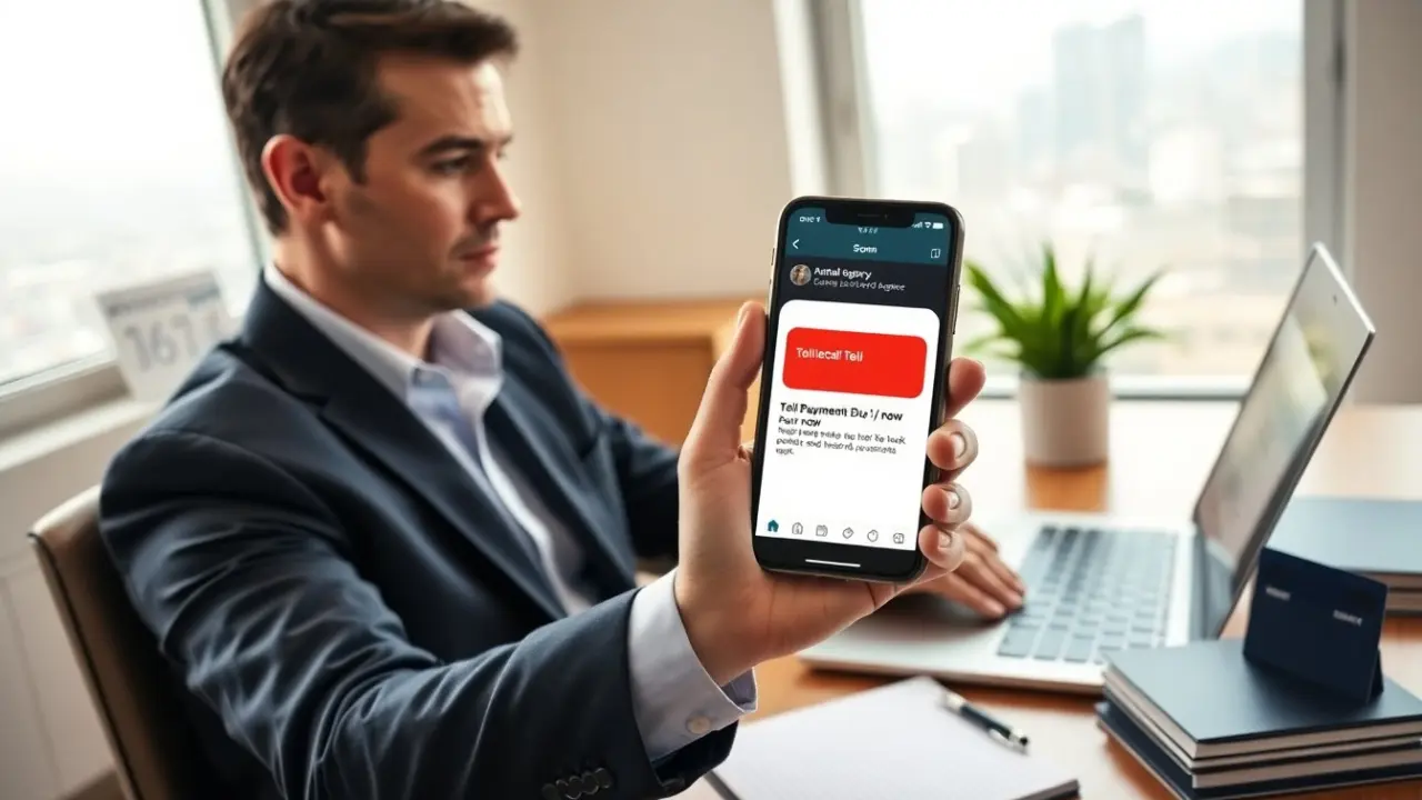 toll scam text